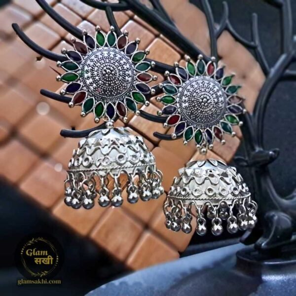 Glamorous Pastal Color Long Jhumka