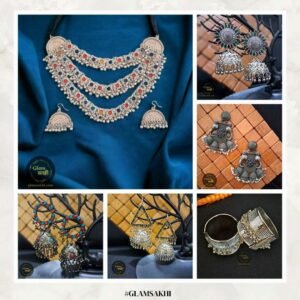 Silver Oxidised Jewellery by Glam Sakhi 1