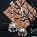 Moti Jhumka Earrings by Glam Sakhi - Latest Jewellery Designs Collection