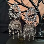 Earrings Silver Jhumka By Glam Sakhi - Latest Jewellery Designs Collection